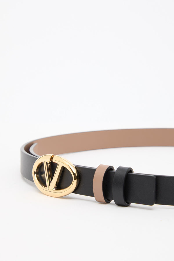 Cintura Reversibile Vlogo The Bold Edition In Vitello 20 Mm