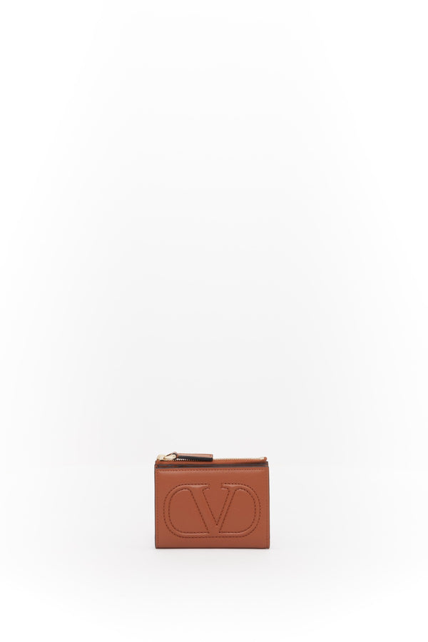 PORTAFOGLIO COMPATTO VLOGO WALK IN VITELLO