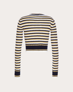 Maglia In Lana E Lurex 