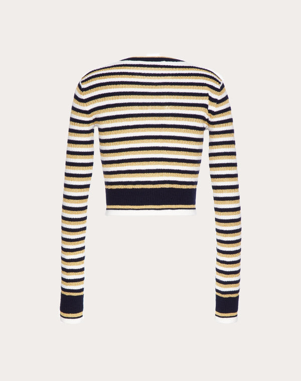 Maglia In Lana E Lurex 