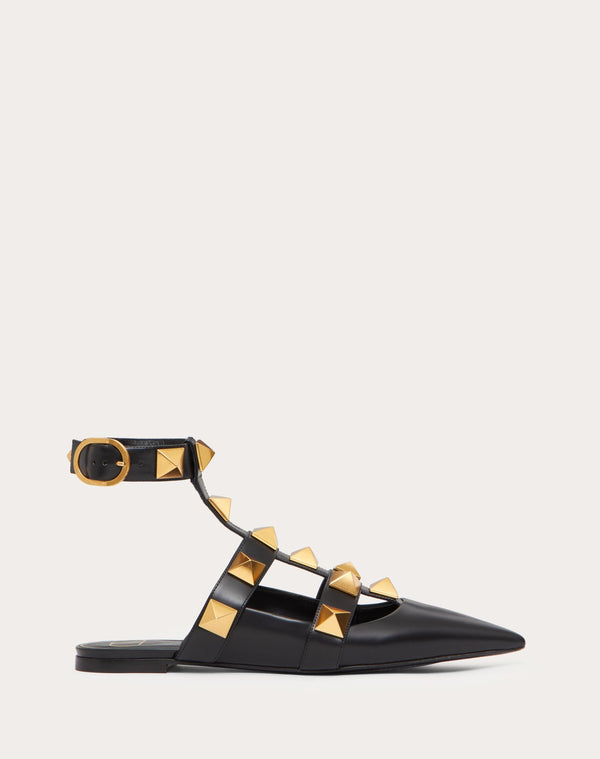 Ballerina Roman Stud In Vitello