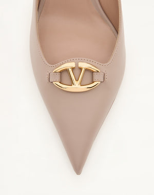 DÉCOLLETÉ SLINGBACK VLOGO THE BOLD EDITION IN VITELLO 60MM