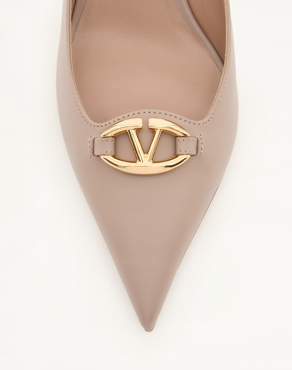DÉCOLLETÉ SLINGBACK VLOGO THE BOLD EDITION IN VITELLO 60MM