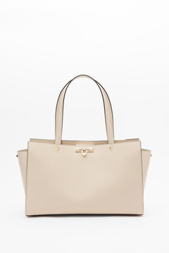 BORSA GRANDE ROCKSTUD FIERCE IN VITELLO GRANATO 