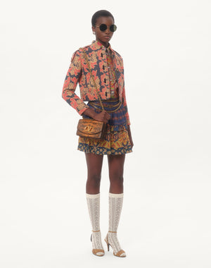 Camicia In Mussola Cachemire Voyage Imaginaire 