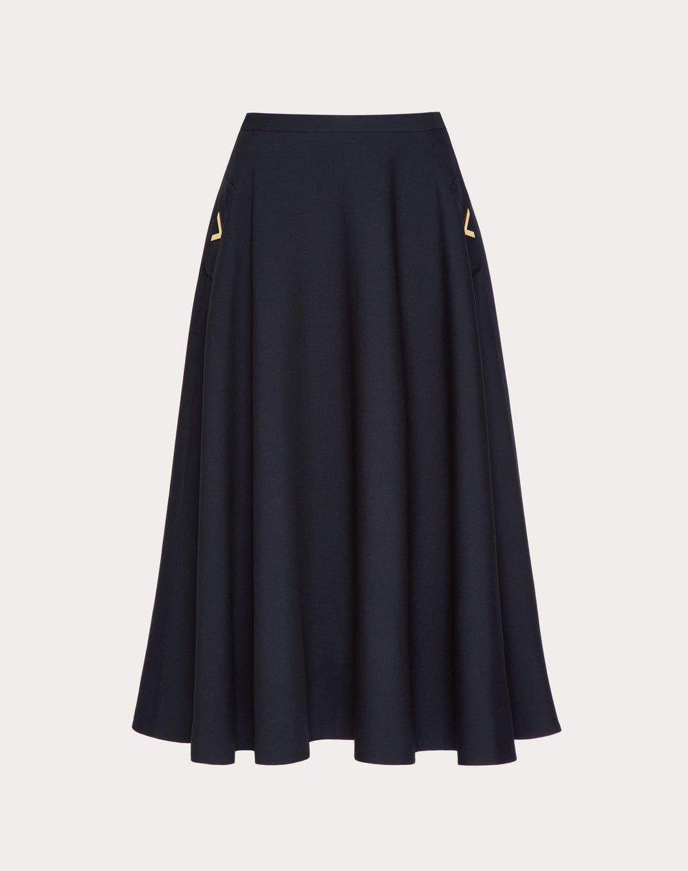 Gonna Midi In Crepe Couture 
