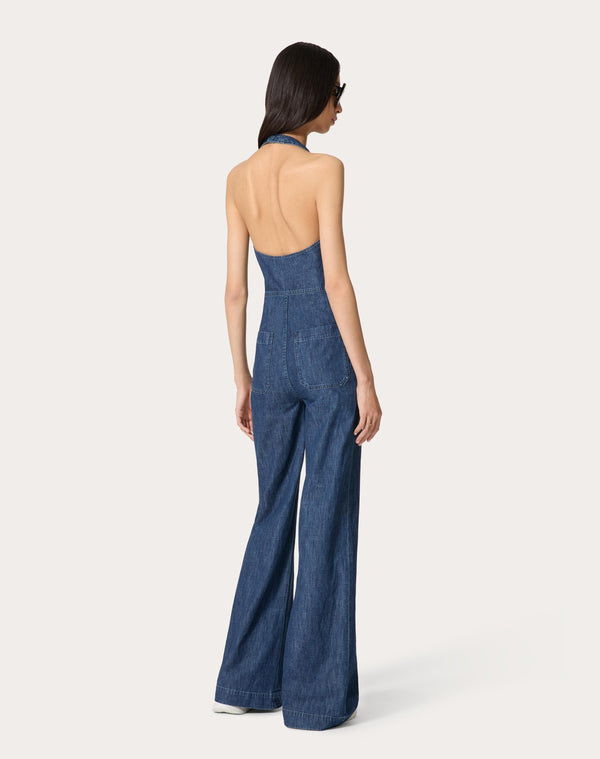 Tuta In Chambray Denim 