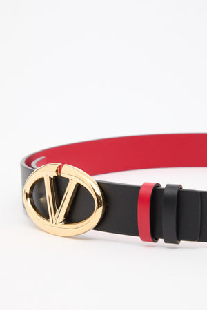 Cintura Reversibile Vlogo The Bold Edition In Vitello 30 Mm
