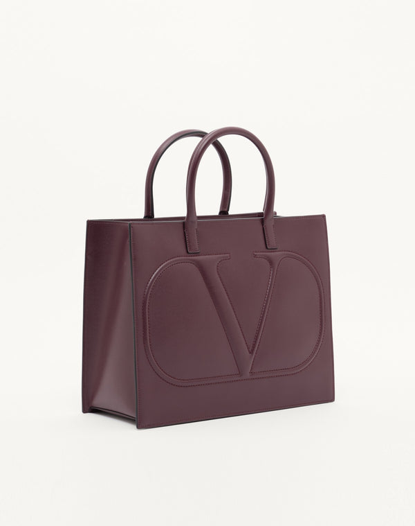 BORSA SHOPPING VLOGO WALK IN VITELLO