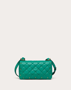 Borsa Valentino Garavani Rockstud Spike In Nappa Patchwork 