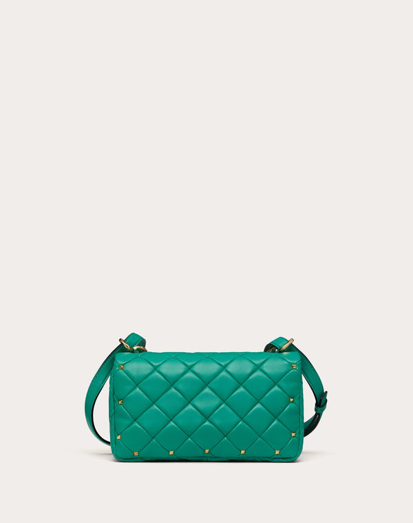 Borsa Valentino Garavani Rockstud Spike In Nappa Patchwork 