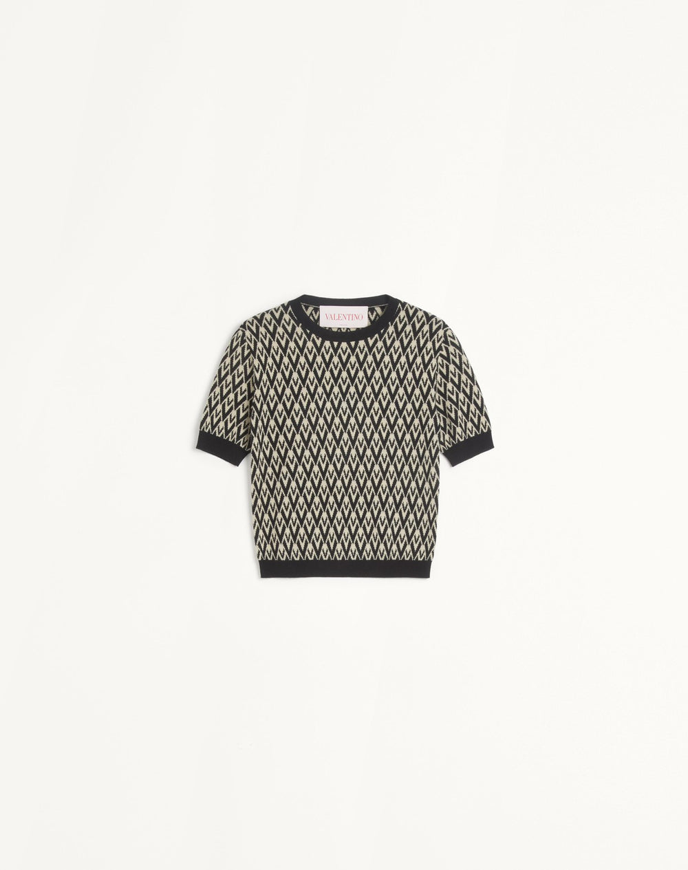 Maglia In Lana Jacquard Toute La V 