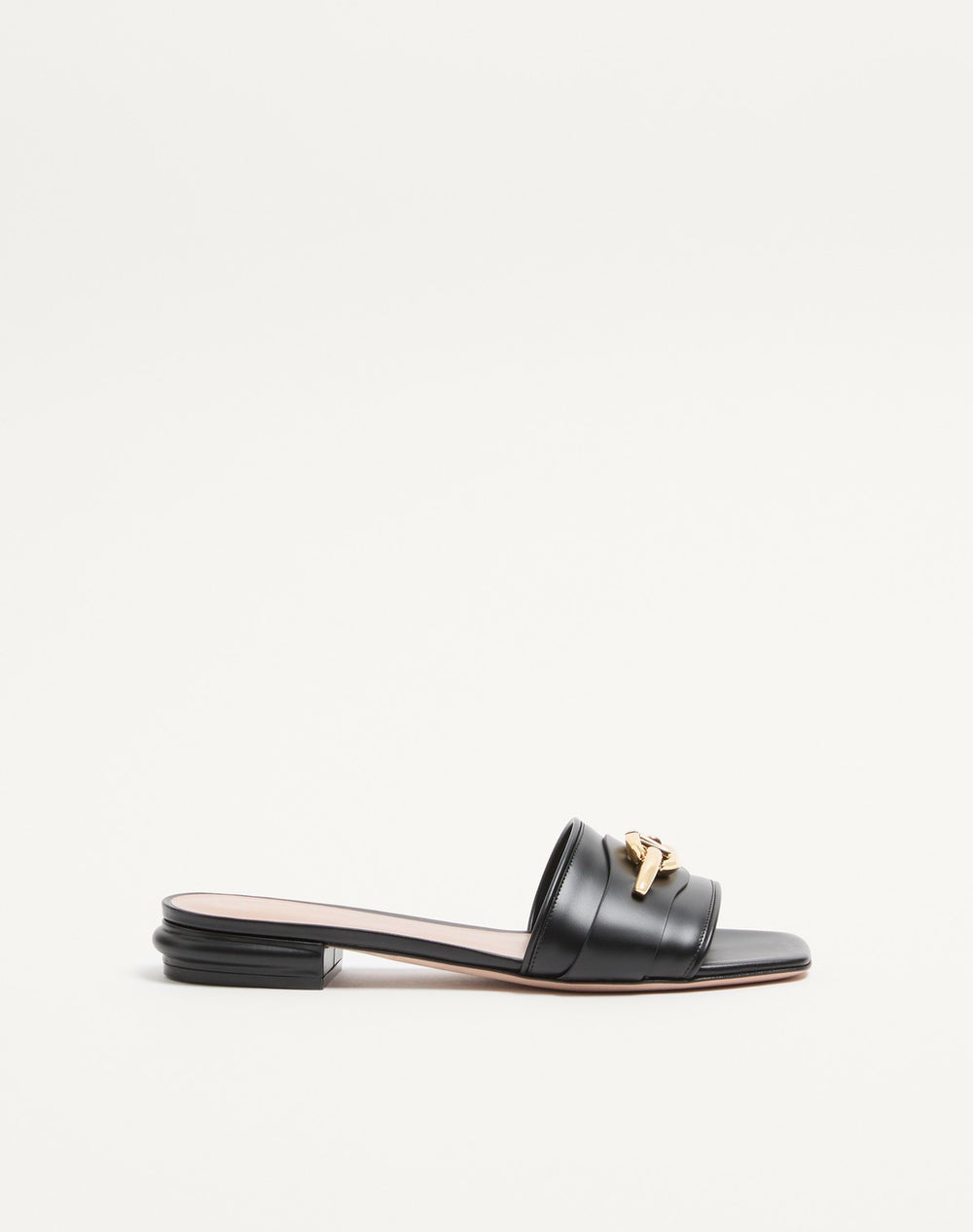 Sandalo Slide Vlogo The Bold Edition In Vitello 20Mm