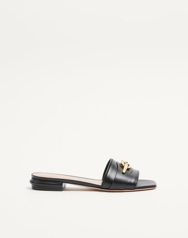 Sandalo Slide Vlogo The Bold Edition In Vitello 20Mm