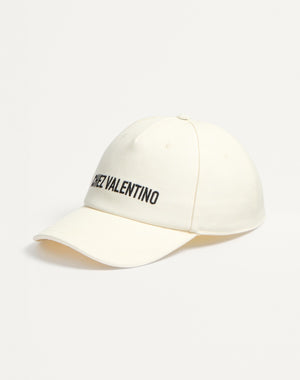 Cappello Baseball Chez Valentino In Cotone