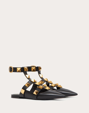 Ballerina Roman Stud In Vitello