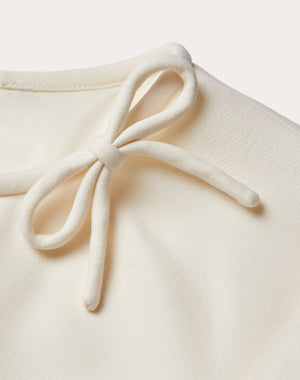 Abito Corto In Crepe Couture 
