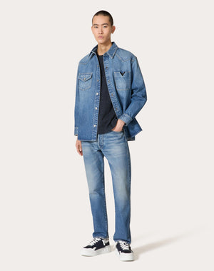 T-Shirt In Cotone Con Stampa Toile Iconographe