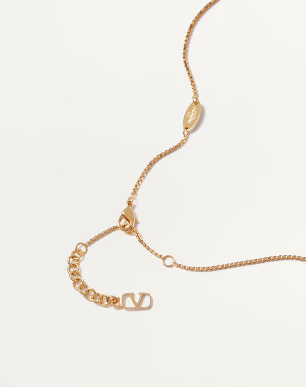 Collana Vlogo Signature In Metallo E Perle Swarovski®