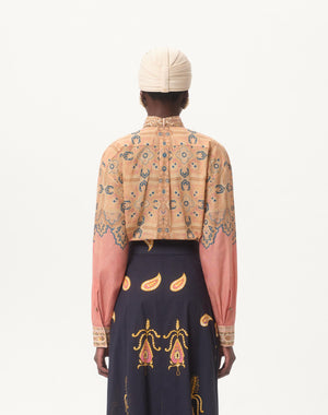 CAMICIA IN MUSSOLA VOYAGE IMAGINAIRE