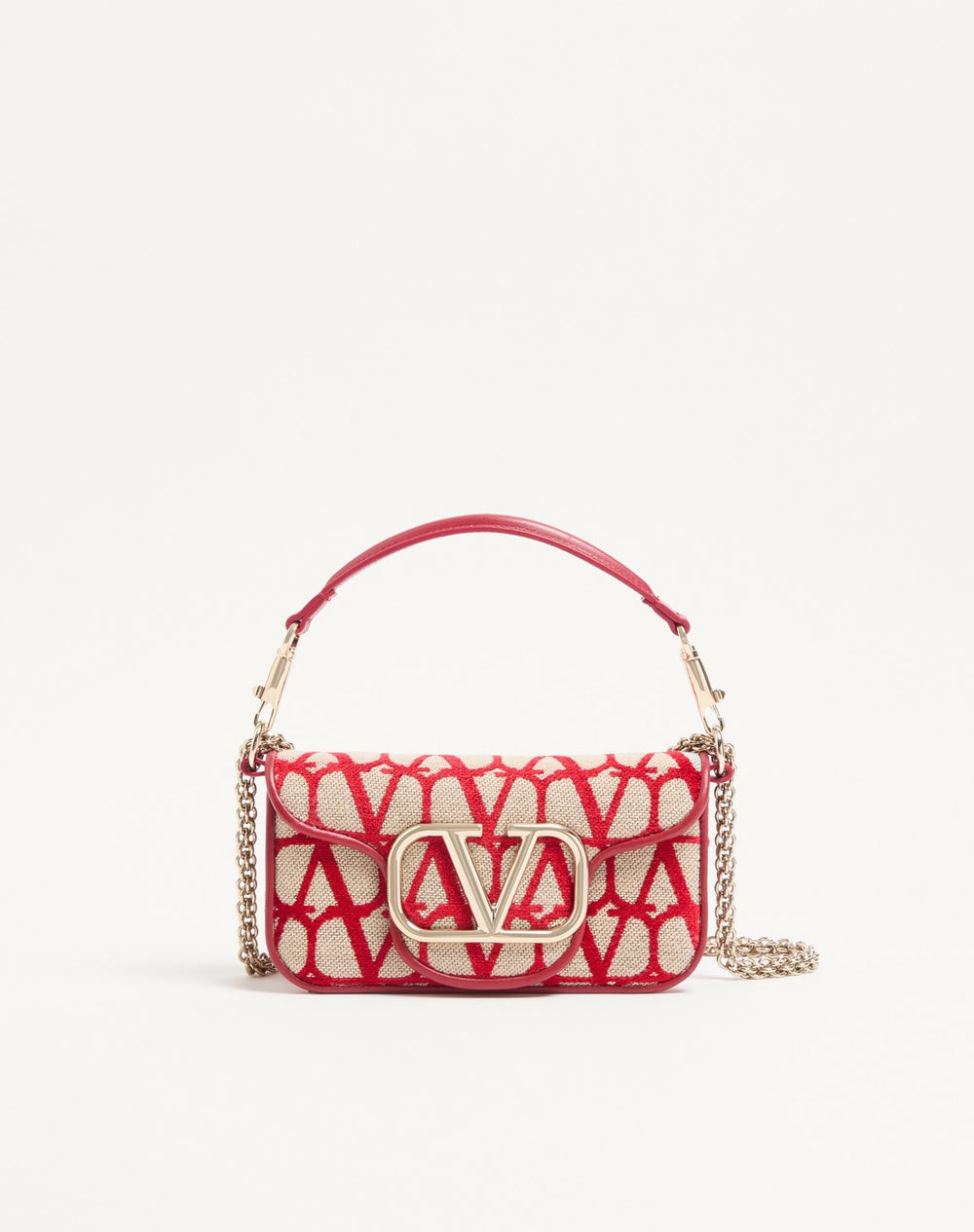 Borsa Piccola A Spalla Valentino Garavani Locò Toile Iconographe