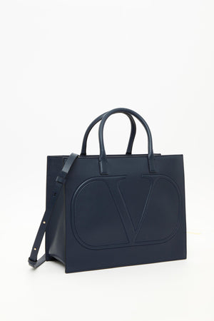 BORSA SHOPPING VLOGO WALK IN VITELLO