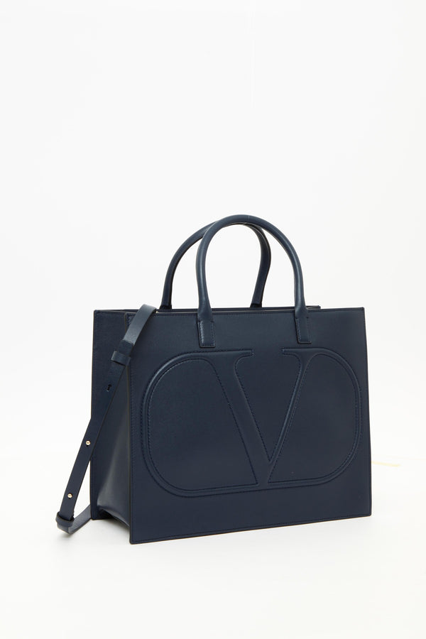 BORSA SHOPPING VLOGO WALK IN VITELLO