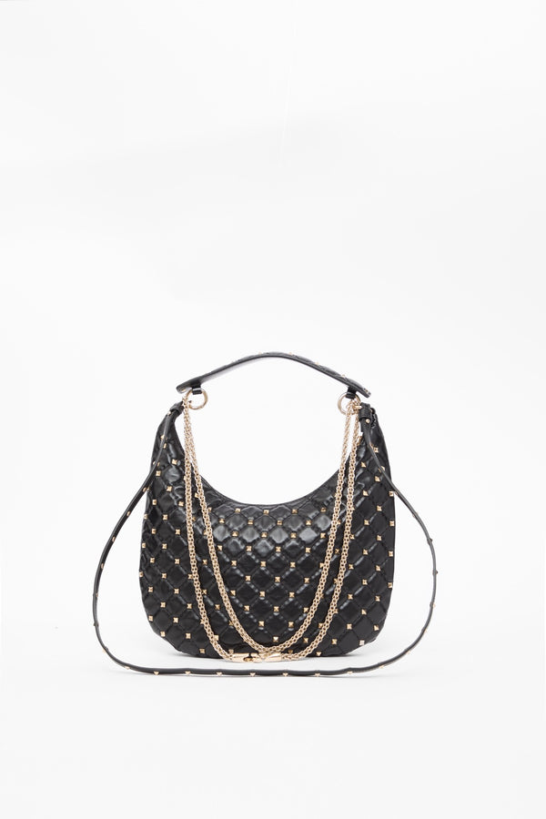 HOBO PICCOLA ROCKSTUD SPIKE IN VITELLO