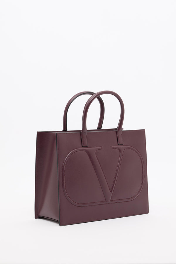 BORSA SHOPPING VLOGO WALK IN VITELLO