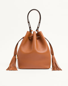 Borsa A Secchiello Media Valentino Garavani So Seau In Pelle