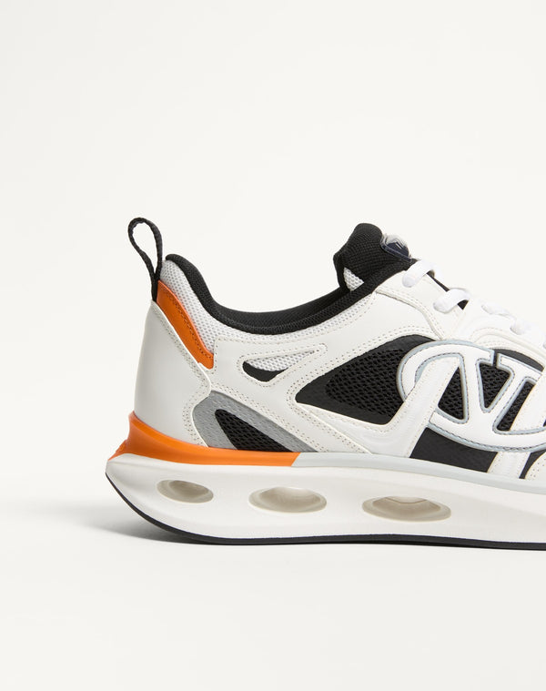 Sneaker Low Top Vlogo Easyjog In Vitello E Tessuto