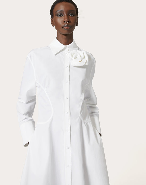 Chemisier  In Compact Popeline 