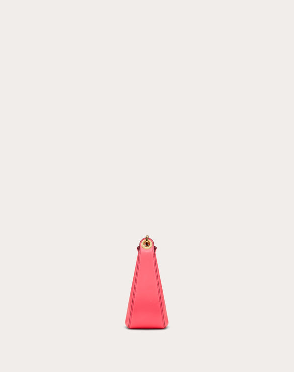 Mini Hobo Vlogo Moon Bag In Nappa Con Catena