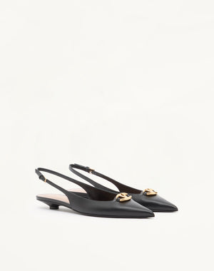 BALLERINA SLINGBACK VLOGO THE BOLD EDITION IN VITELLO 20MM