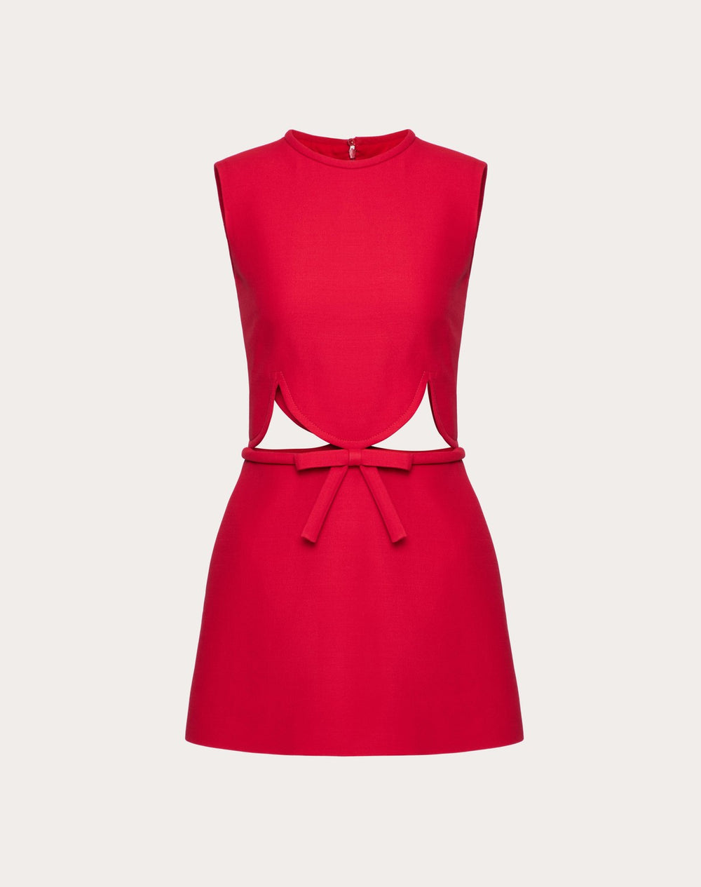 Abito Corto In Crepe Couture