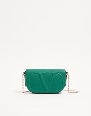 Pouch Con Catena Vlogo Walk In Vitello