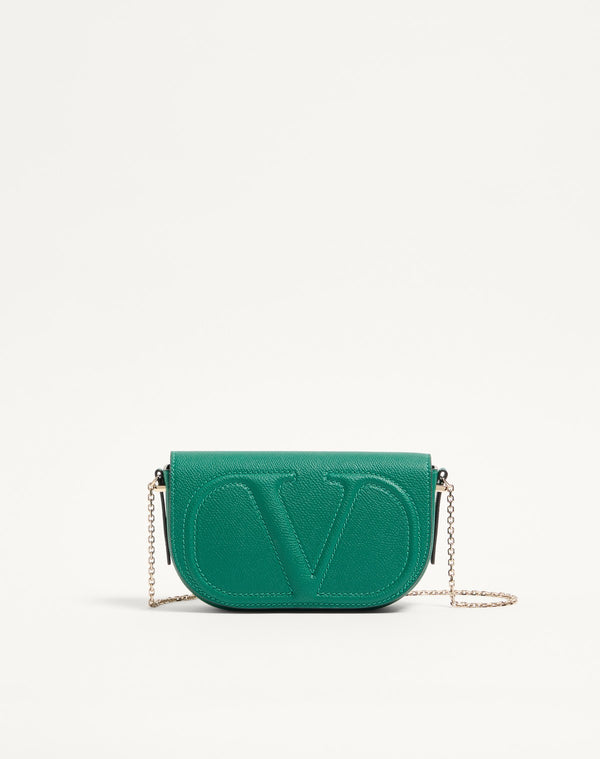 Pouch Con Catena Vlogo Walk In Vitello