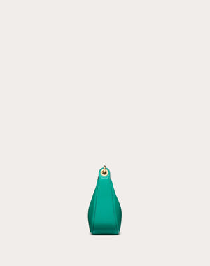 Mini Hobo Vlogo Moon Bag In Nappa Con Catena