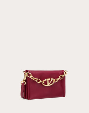 Clutch Vlogo Chain In Nappa Con Catena