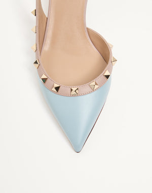 DÉCOLLETÉ SLINGBACK ROCKSTUD IN VITELLO 50MM