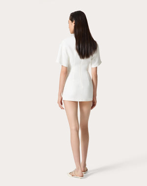 Abito Corto In Structured Couture 