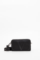 BORSA A TRACOLLA VLOGO SIGNATURE XL IN NYLON CON VLOGO IN PELLE