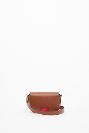 BORSA PICCOLA A TRACOLLA VLOGO WALK IN VITELLO