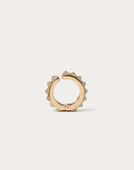Mono Earcuff Rockstud  In Metallo E Cristalli Swarovski ®