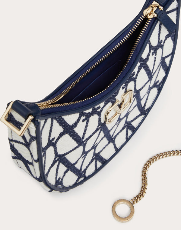 Mini Hobo Vlogo Signature In Cotone Toile Iconographe