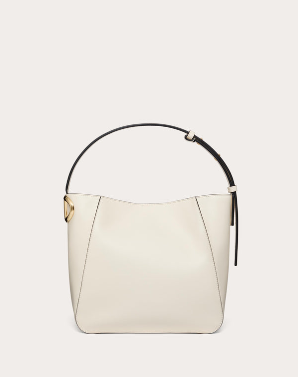 Borsa A Secchiello Vlogo Side In Vitello Nappato