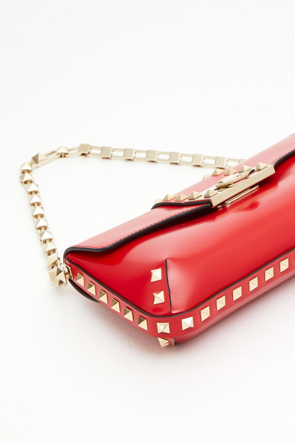 BORSA A SPALLA ROCKSTUD IN VITELLO