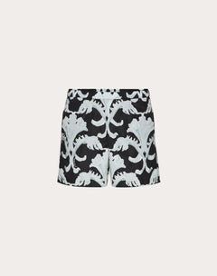 Costume Da Bagno In Nylon Con Stampa Metamorphos Wall