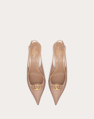 Décolleté Slingback Vlogo The Bold Edition In Vernice 60Mm