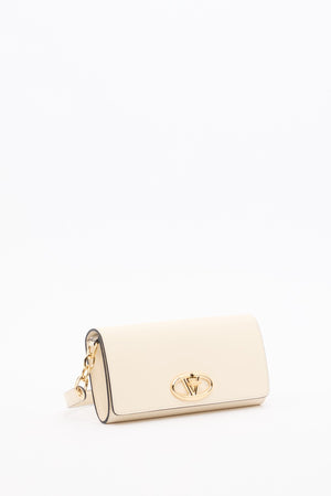 PORTAFOGLIO CON TRACOLLA VLOGO THE BOLD EDITION IN NAPPA